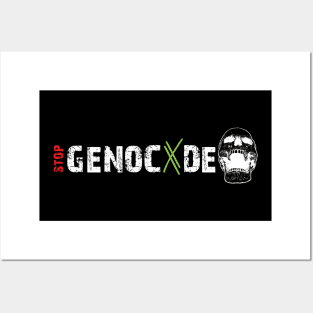 Stop Genocide Posters and Art